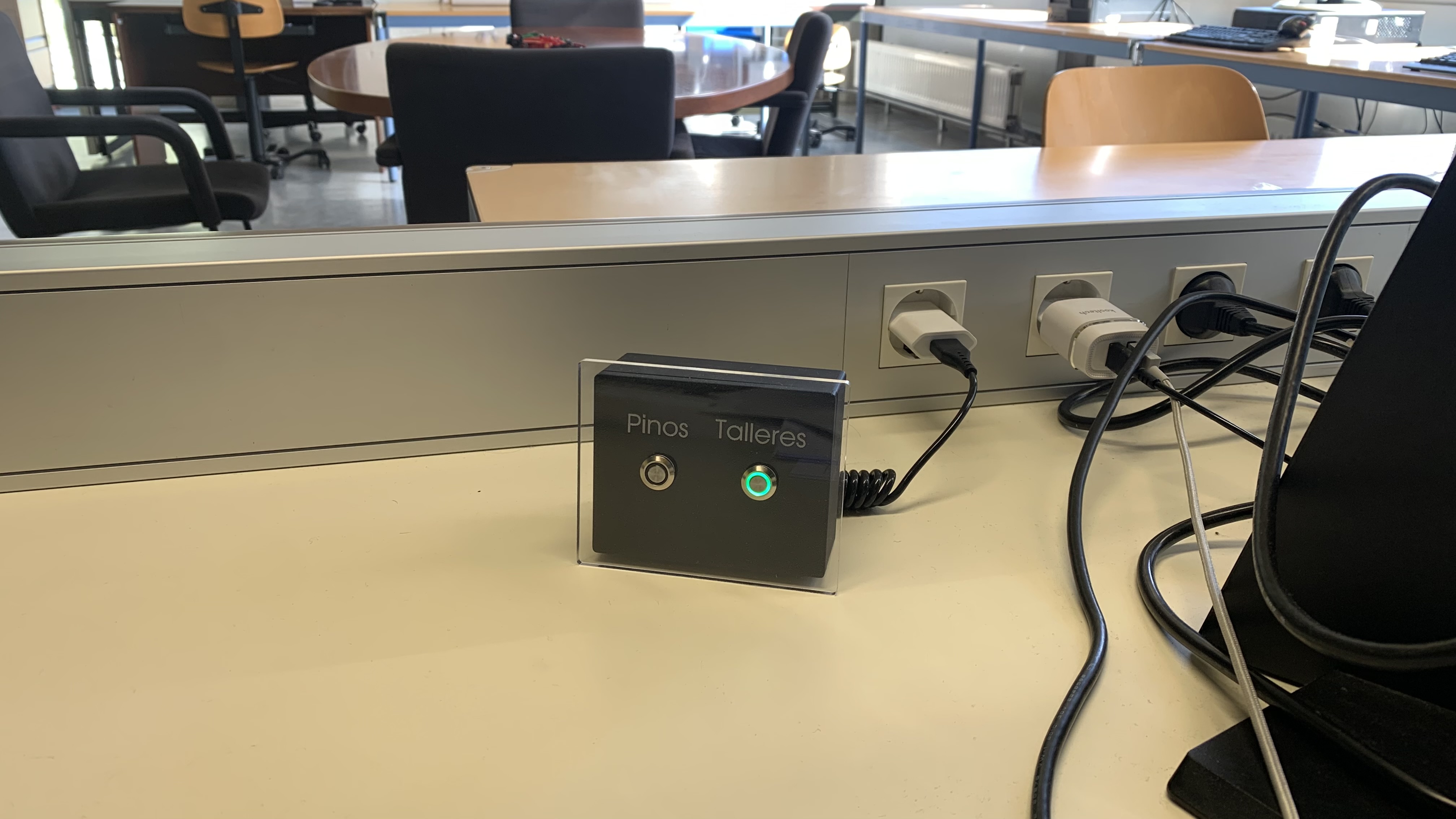 Dispositivo en nuestra mesa
